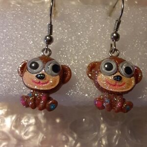 Monkey Pierced Earrings